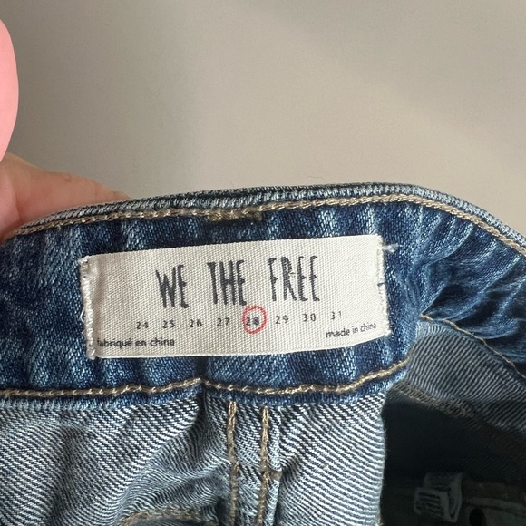 We the free zip front mini skirt size 28 - Picture 7 of 7